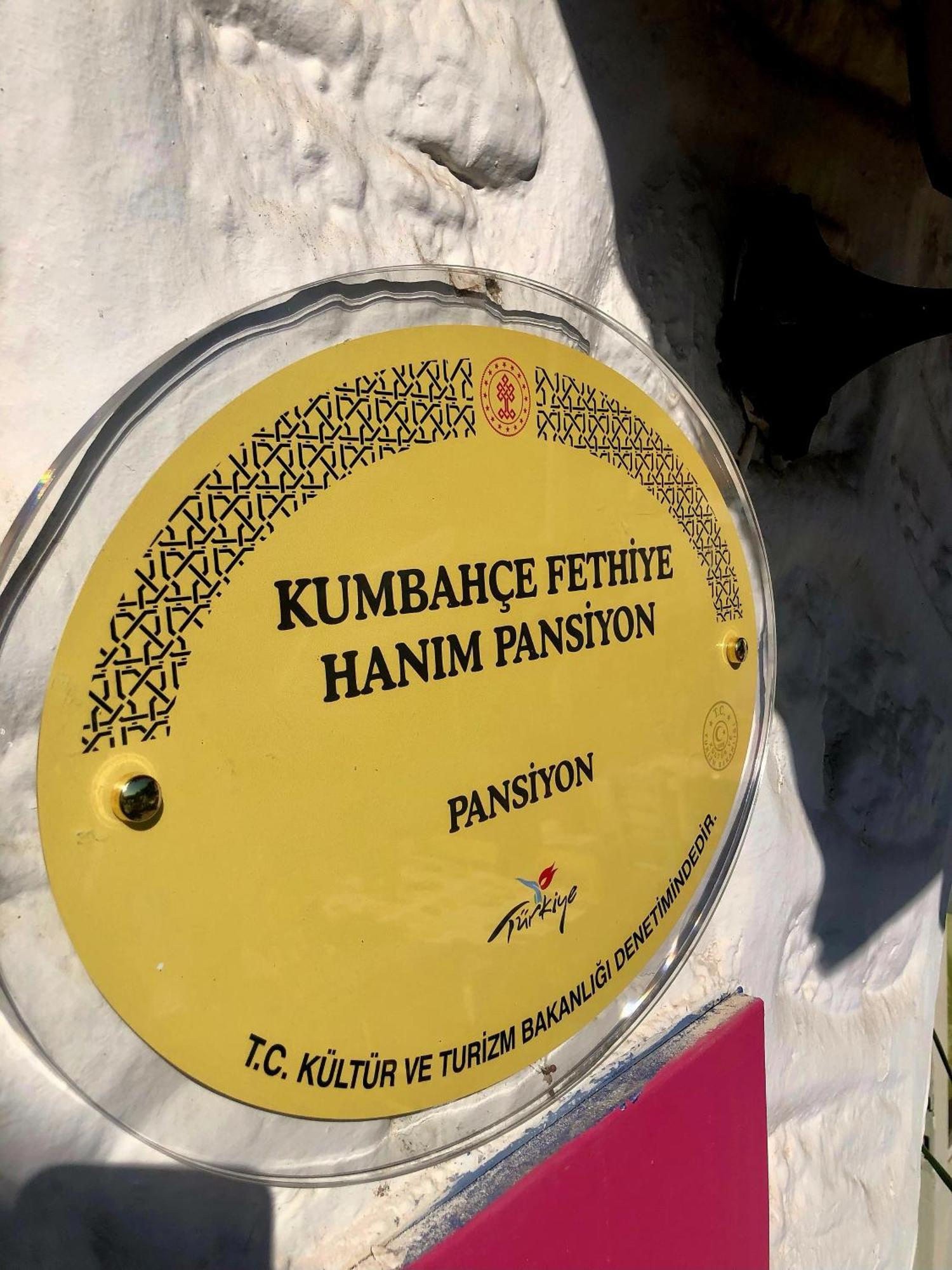 Kumbahce Fethiye Hanim Pansiyon Αλικαρνασσός Εξωτερικό φωτογραφία